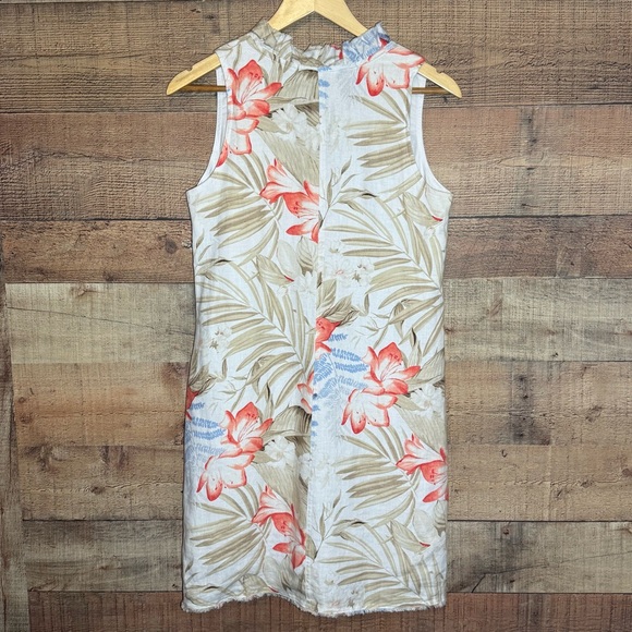 Tommy Bahama Delicate Flora Linen Dress size Small - Picture 4 of 11